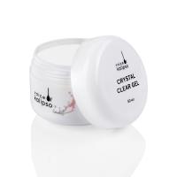 Crystal Clear Gel -  Гель для наращивания ногтей прозрачный, 50 мл