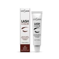 Levissime №3.7 Коричневая Краска для бровей и ресниц Lash Color 15 мл 