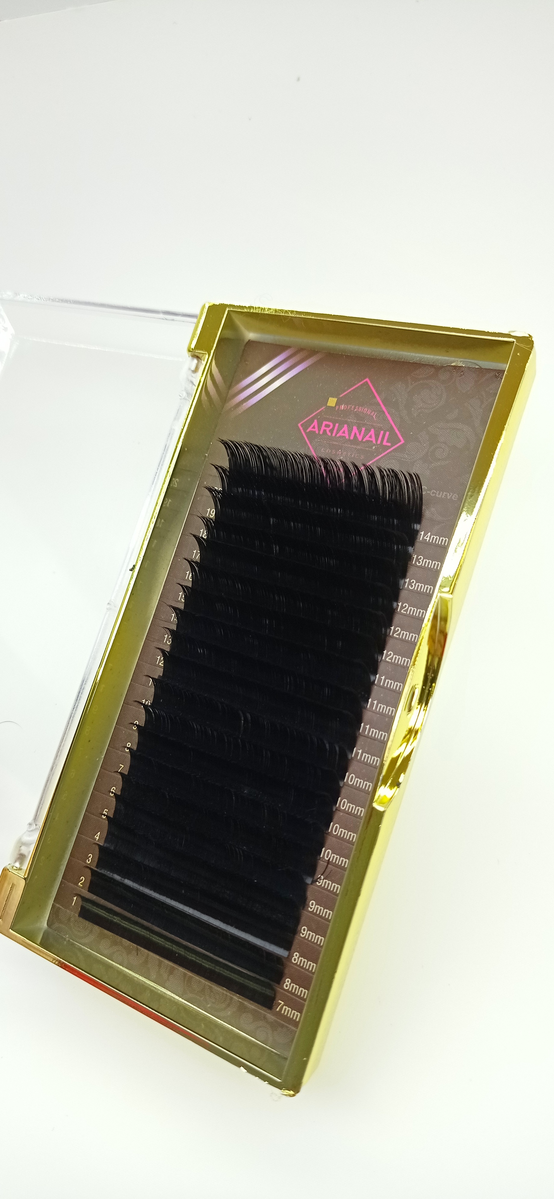Ресницы ARIANA cosmetics D (7-14mm)