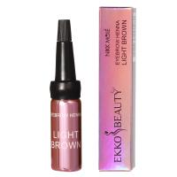 LIGHT BROWN хна для бровей EkkoBeauty