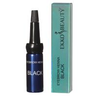 BLACK хна для бровей EkkoBeauty