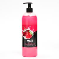 VITAMILK  Жидкое мыло Клубника и молоко 1000 мл