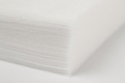 Салфетка одноразовая 20*20 спанлейс 40 белый White line №100шт пачка