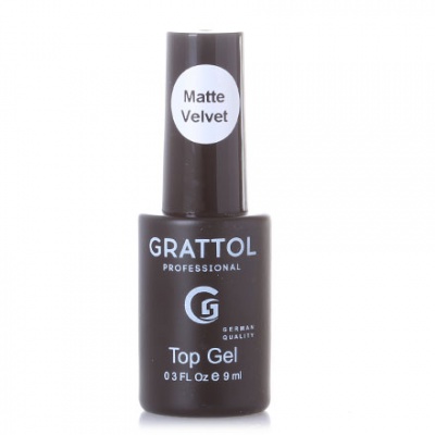 Топ Matte Top Gel Velur Grattol