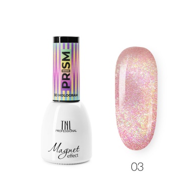 Гель-лак TNL Prism № 03 – disco-caramel 