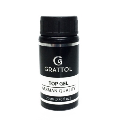 Топ без липкого слоя No Wipe Top Gel Mirror Grattol