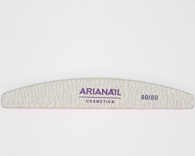 Пилка ARIANA cosmetics для искусственных ногтей 80/80