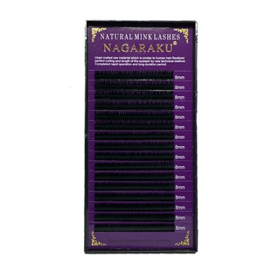 Ресницы Nagaraku D 0,10 (8мм) на лентах 