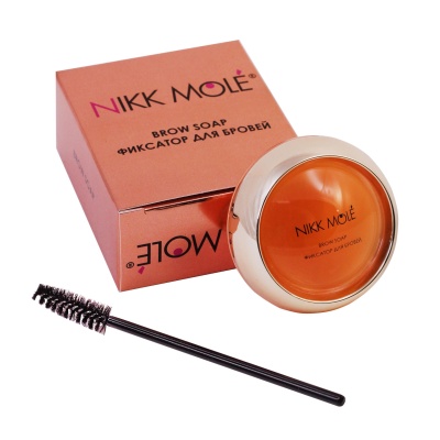 Фиксатор для бровей Nikk Mole Brow Soap (Апельсин)
