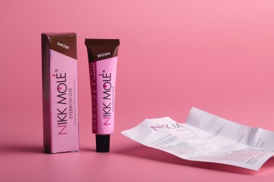 Краска для бровей и ресниц Nikk Mole - коричневый