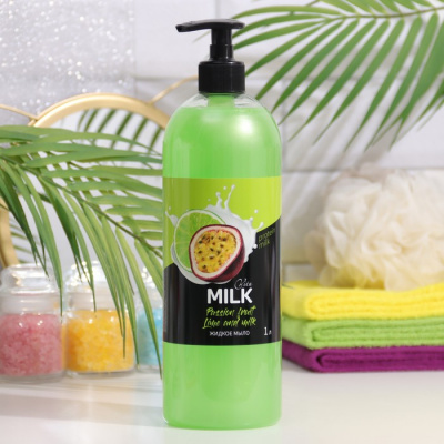 VITAMILK  Жидкое мыло Лайм и молоко 1000мл