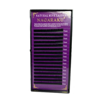 Ресницы Nagaraku D 0,10 (7мм) на лентах