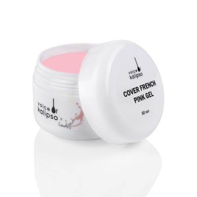 Cover French Pink Gel - Гель для наращивания французский розовый, 50 мл