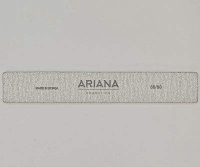 Пилка ARIANA cosmetics для искусственных ногтей 80/80