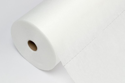 Полотенце большое White line 45*90 рол белый спанлейс (№100)