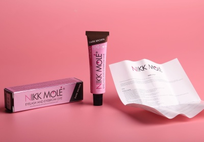 Краска для бровей и ресниц Nikk Mole - темно-коричневый