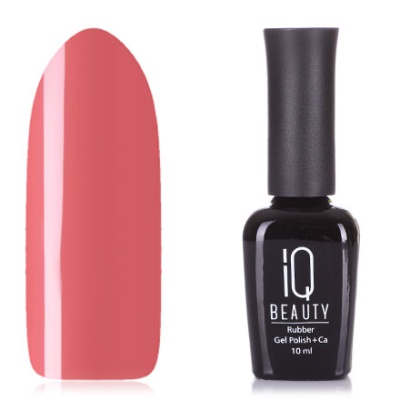 IQ Beauty Каучуковый гель-лак с кальцием 093 Stop and Breathe, Chocolate SPA