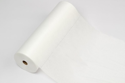 Полотенце большое White line 45*90 рол белый спанлейс (№100)