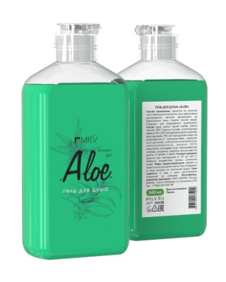 Гель для душа «ALOE». 340 мл.