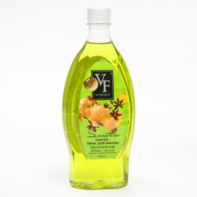 VitaFrut/Смузи пена для ванны увлажнение имбирь и корица, 850 мл.