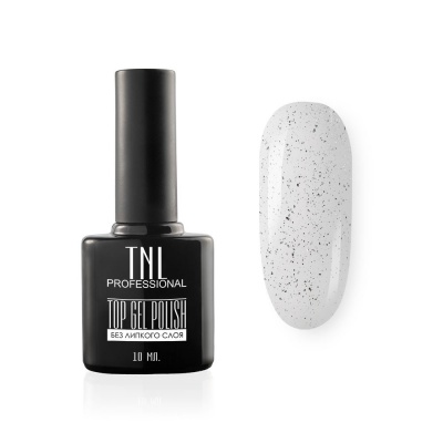 Закрепитель для гель-лака TNL Glow Secret с шиммером №2