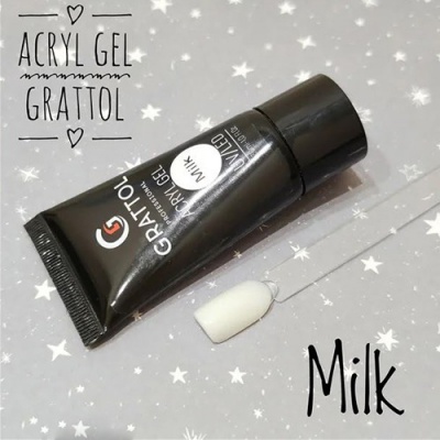Acryl Gel MILK Grattol
