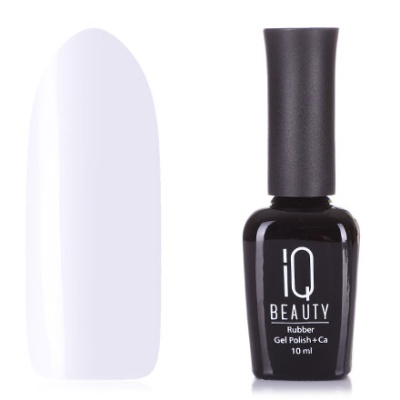 IQ Beauty Каучуковый гель-лак с кальцием, (101 super white)