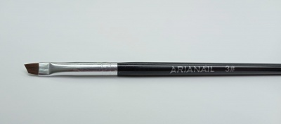 Кисть ARIANA cosmetics для геля скошенная №3