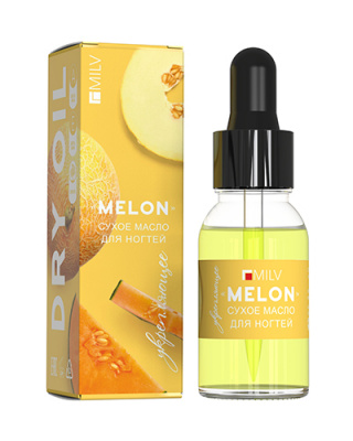 Сухое укрепляющее масло для ногтей «MELON». 15 мл.