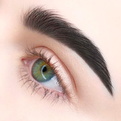 BLACK хна для бровей EkkoBeauty