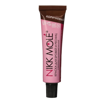 Краска для бровей и ресниц Nikk Mole - коричневый