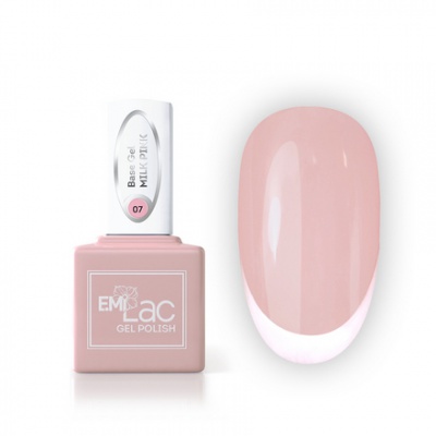 E.MiLac Base Gel Молочный розовый