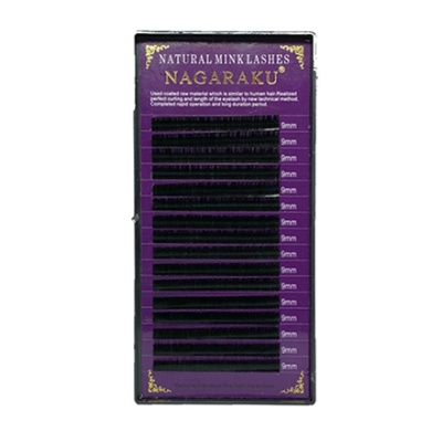 Ресницы Nagaraku D 0,10 (9мм) на лентах 
